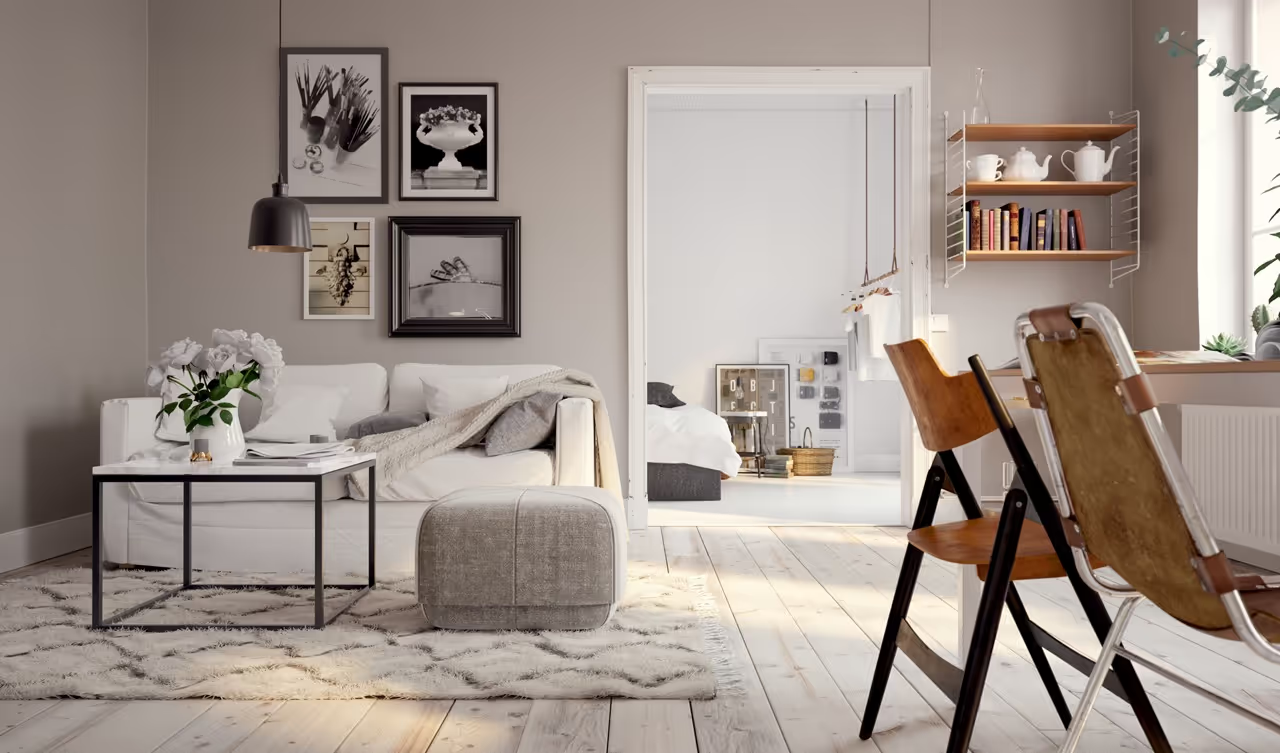 Immobilien mit Sachverstand - Immobilienberatung - Kleines Altbau Apartment – ​​kleines schwedisches Vintage-Apartment in der Innenstadt